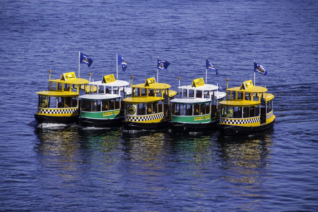 "Water taxi" in Vancouver (Canada)