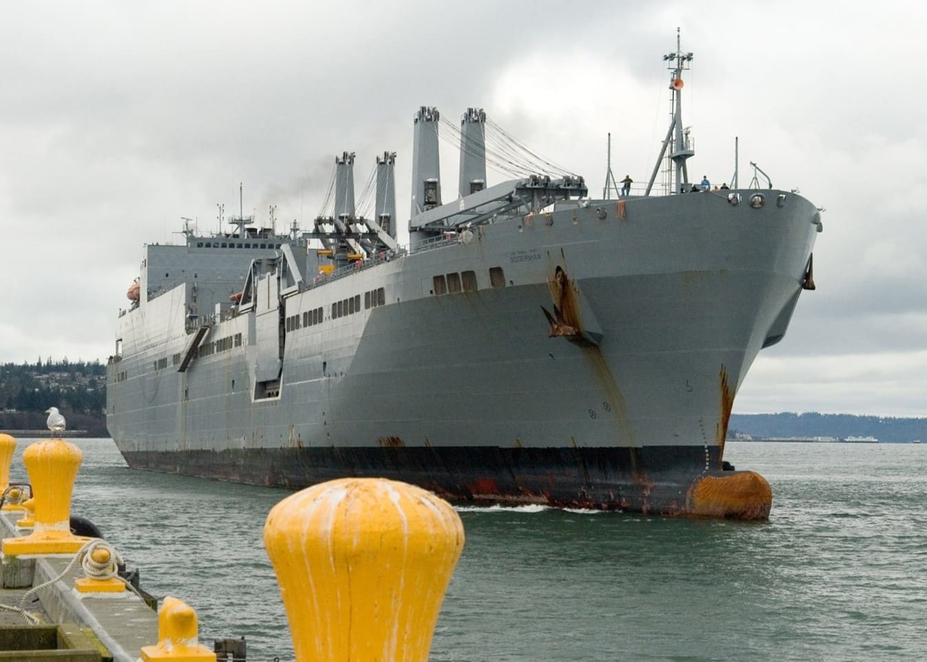 У США зафіксовано активність суден, які призначені для перевезення зброї, військової техніки