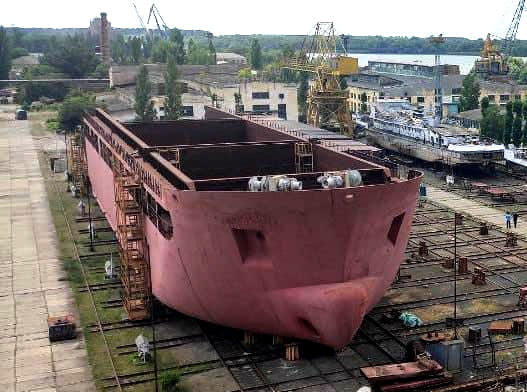 УДП планує розібрати корпуси недобудованих суден для ремонт флоту