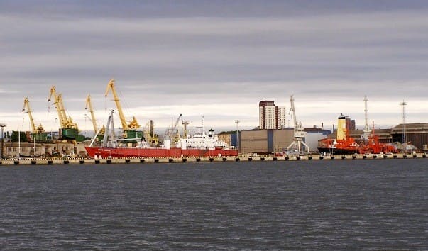 З порту Клайпеди відправлено великий вантаж української харчової продукції 