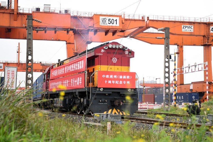 Китай відправив рекордне число контейнерних поїздів до Європи у серпні