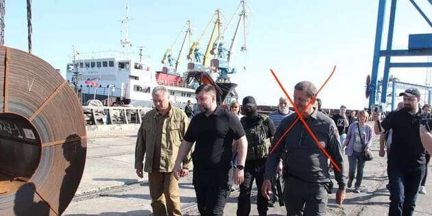 ФСБ росії заарештувала «начальника» окупованого Маріупольського порту