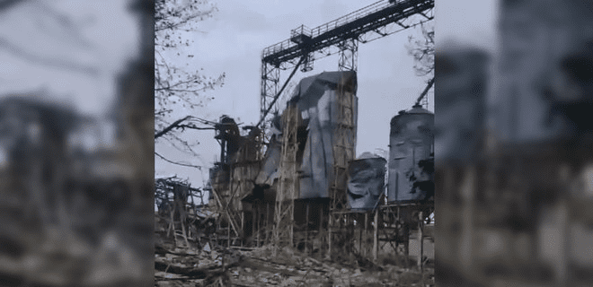 Тисячі тонн зерна знищені внаслідок ранкового обстрілу Очакова