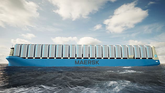 Maersk замовив будівництво шести 17-тисячників на метанолі
