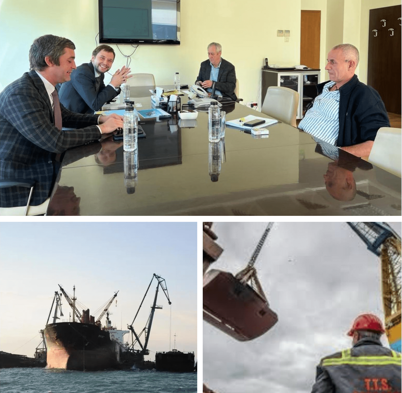 Досягнута рамкова домовленість з TTS GROUP S.A. щодо можливості здійснення перевалки на рейдових стоянках порту Констанца 