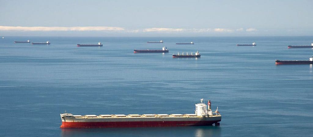 Індекс фрахту суден Baltic Dry Index впав до мінімуму за півтора місяці